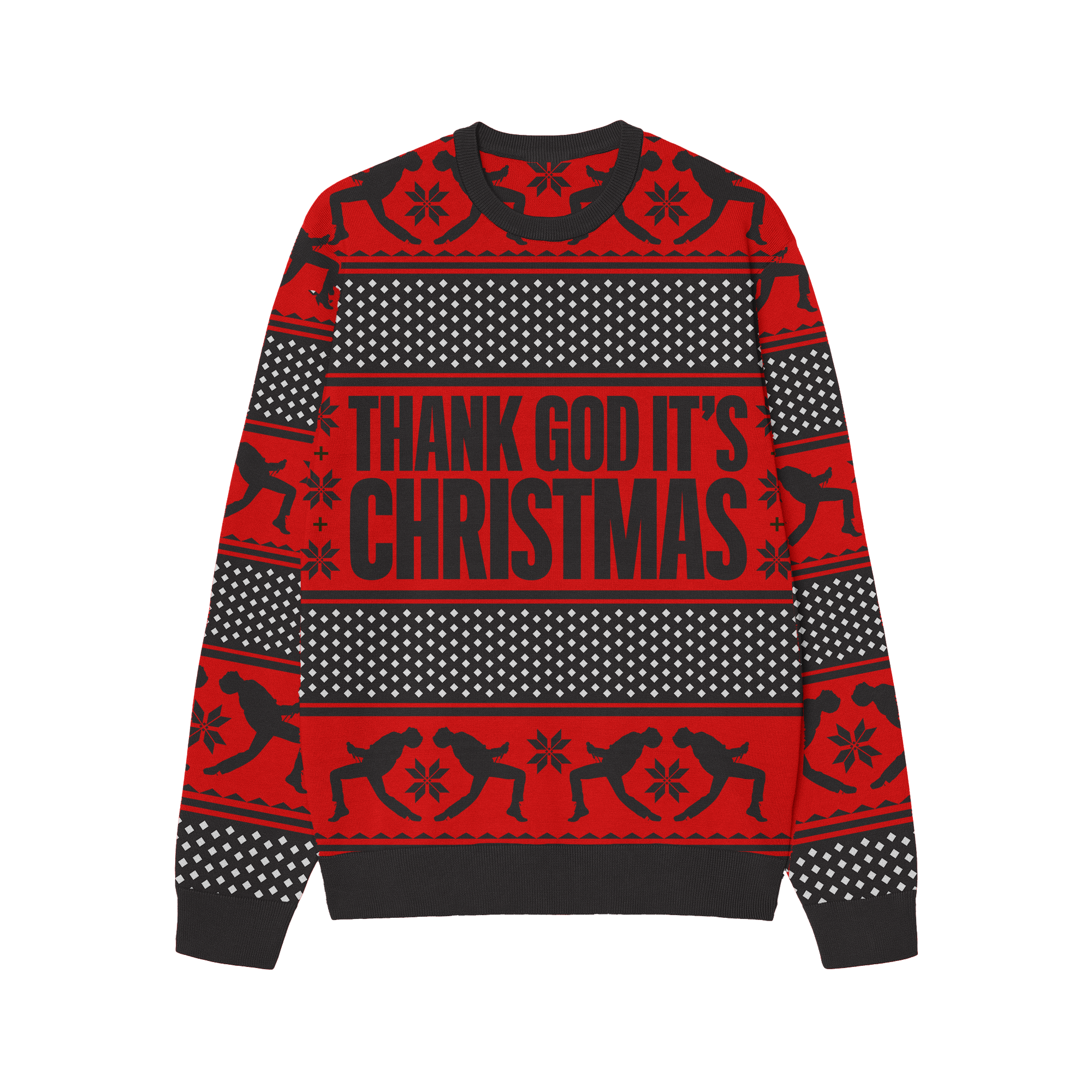 Mercury Phoenix Trust Thank God It’s Christmas Jumper