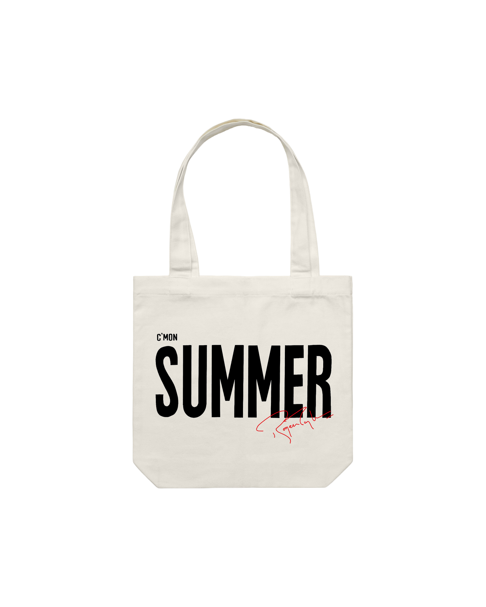 Taylored C’mon Summer Ecru Shopper