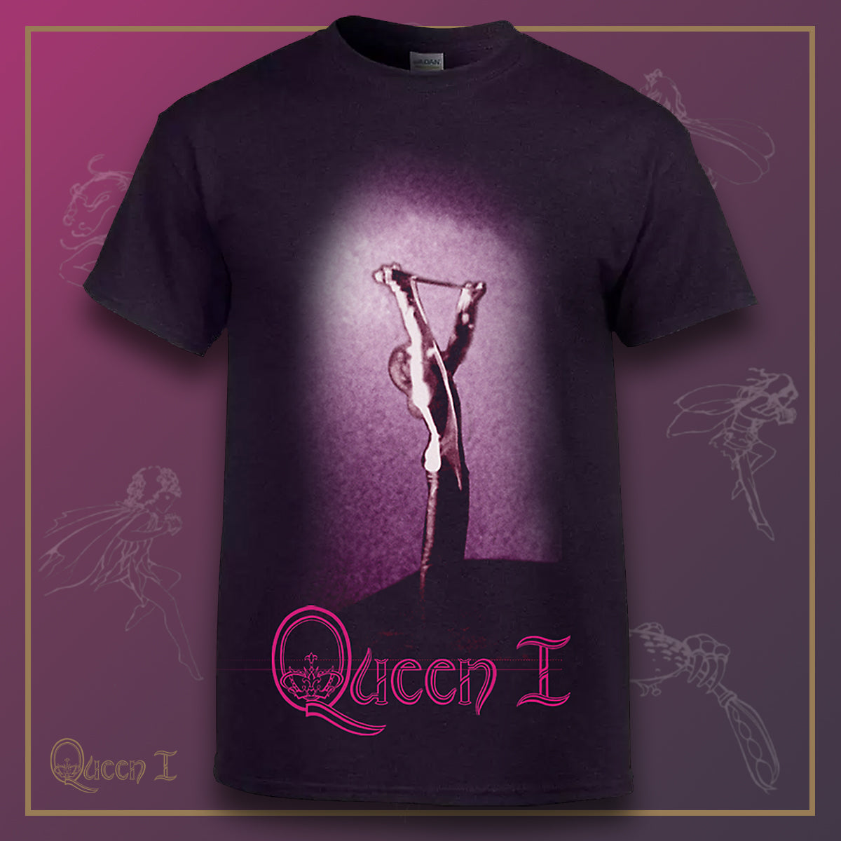 Queen 1 | Heather Purple T-Shirt
