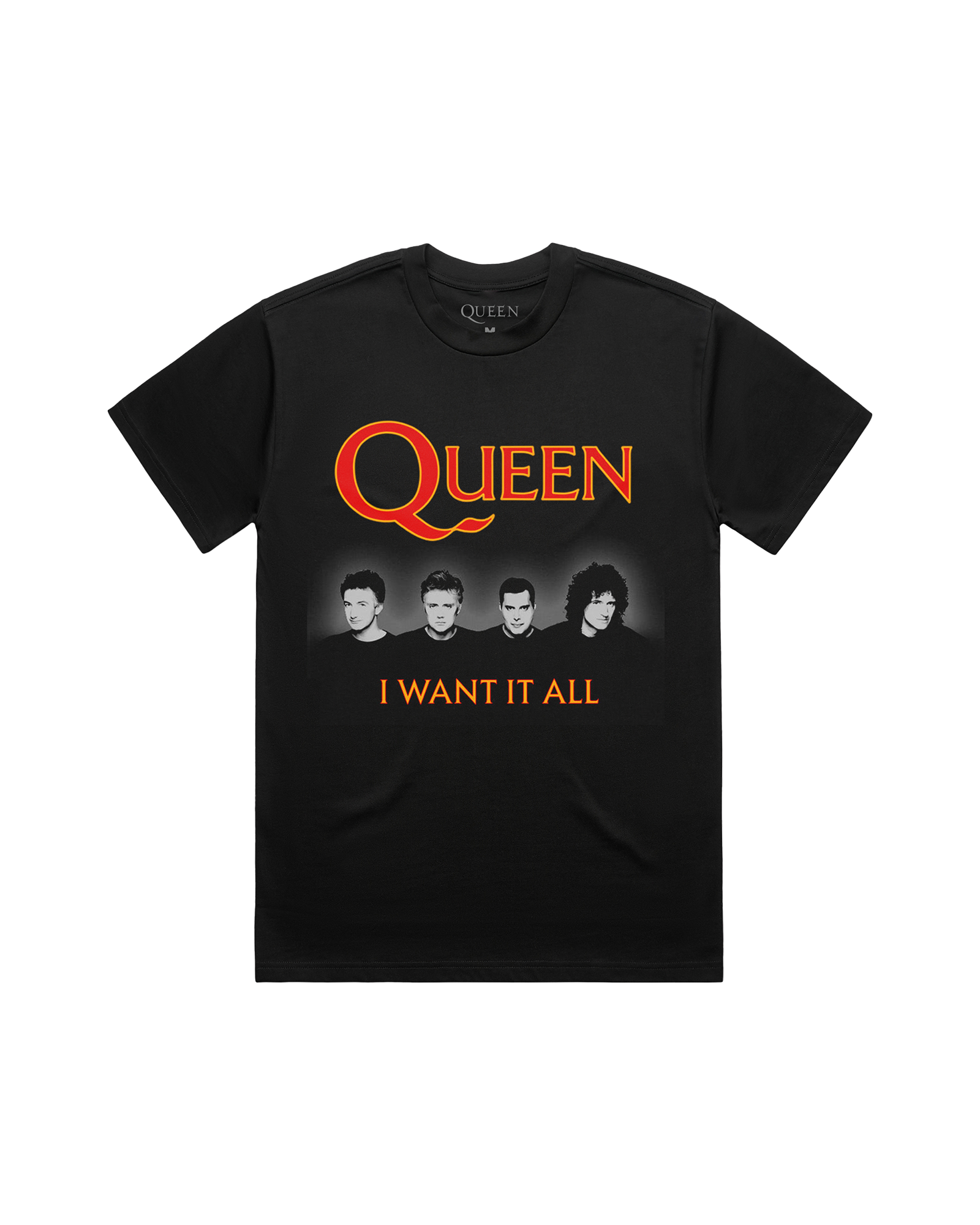 The Miracle I Want It All Portraits | Black T-Shirt
