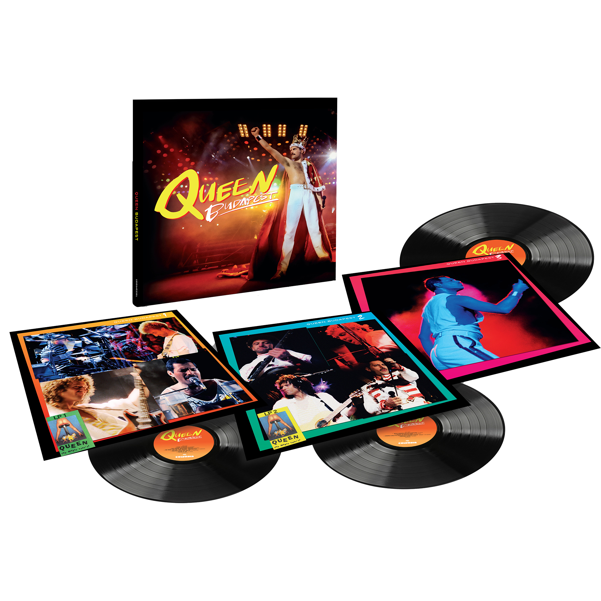 Queen Budapest 40th Anniversary | 3LP Black Vinyl