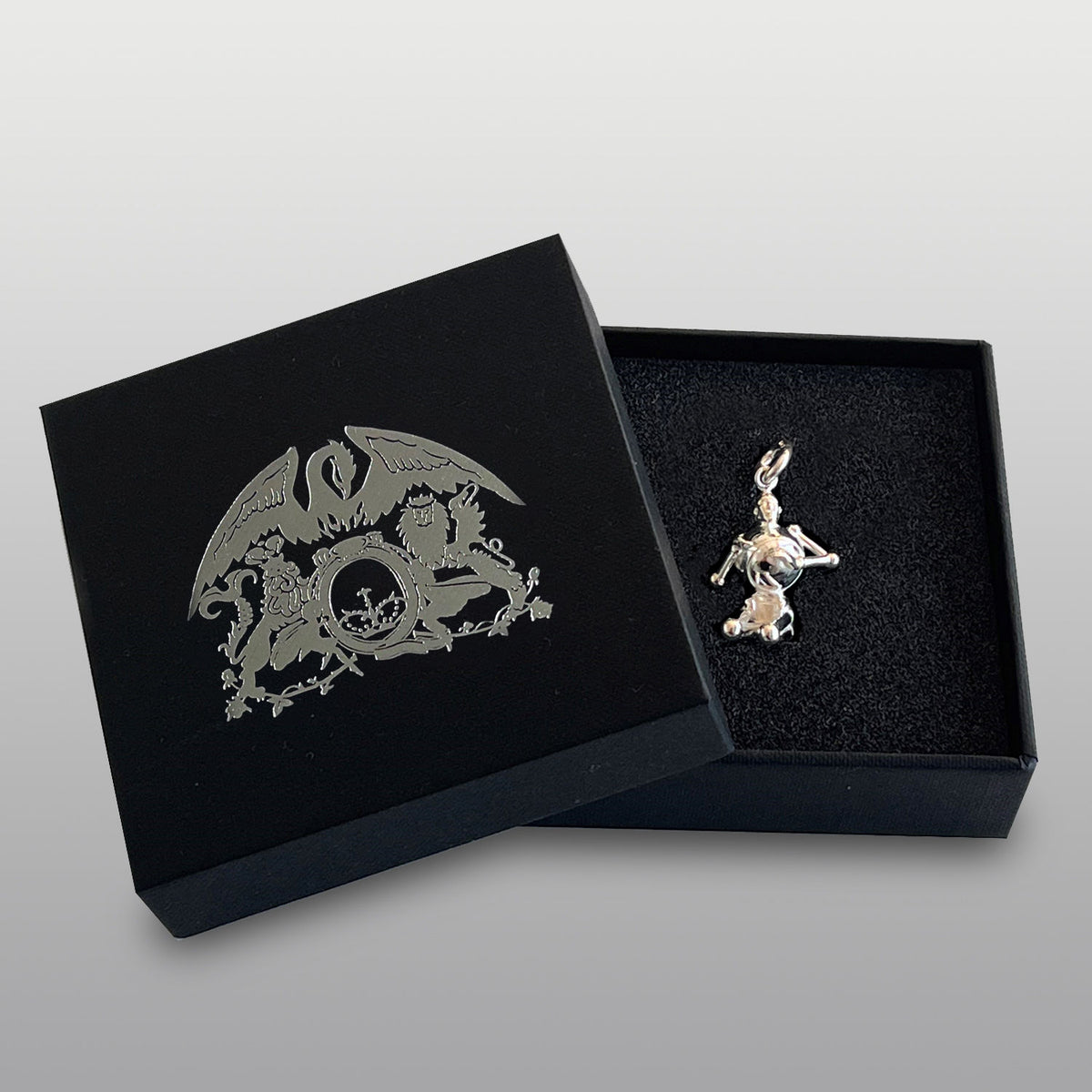 Queen 'Frank' Robot | Sterling Silver Charm
