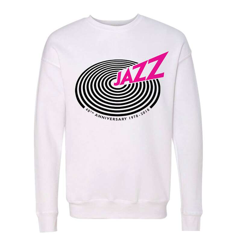 Jazz 40th Anniversary |  White Sweatshirt