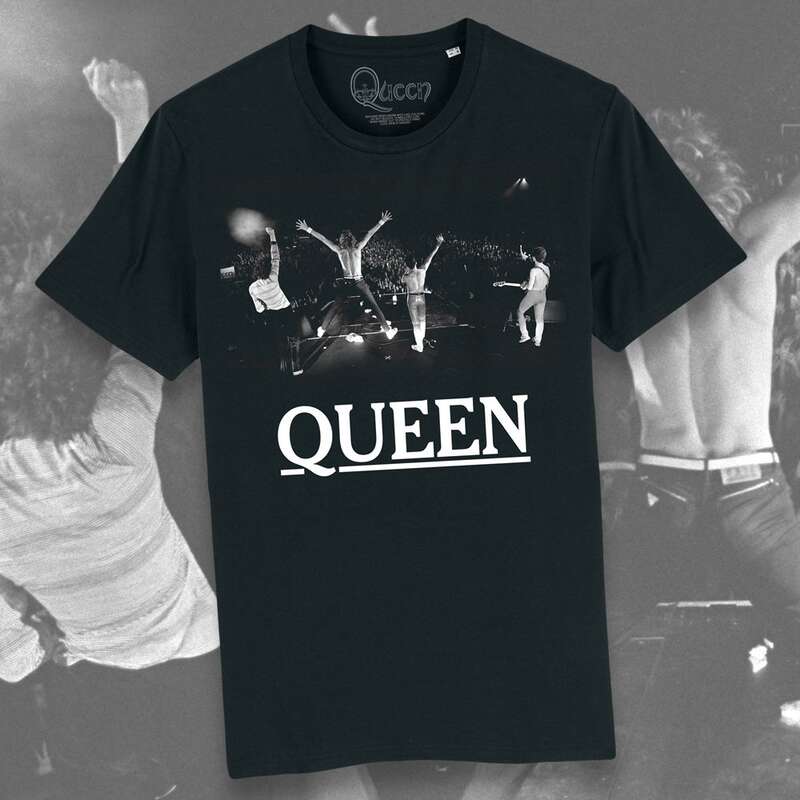 South America Live 81 | Black T-Shirt